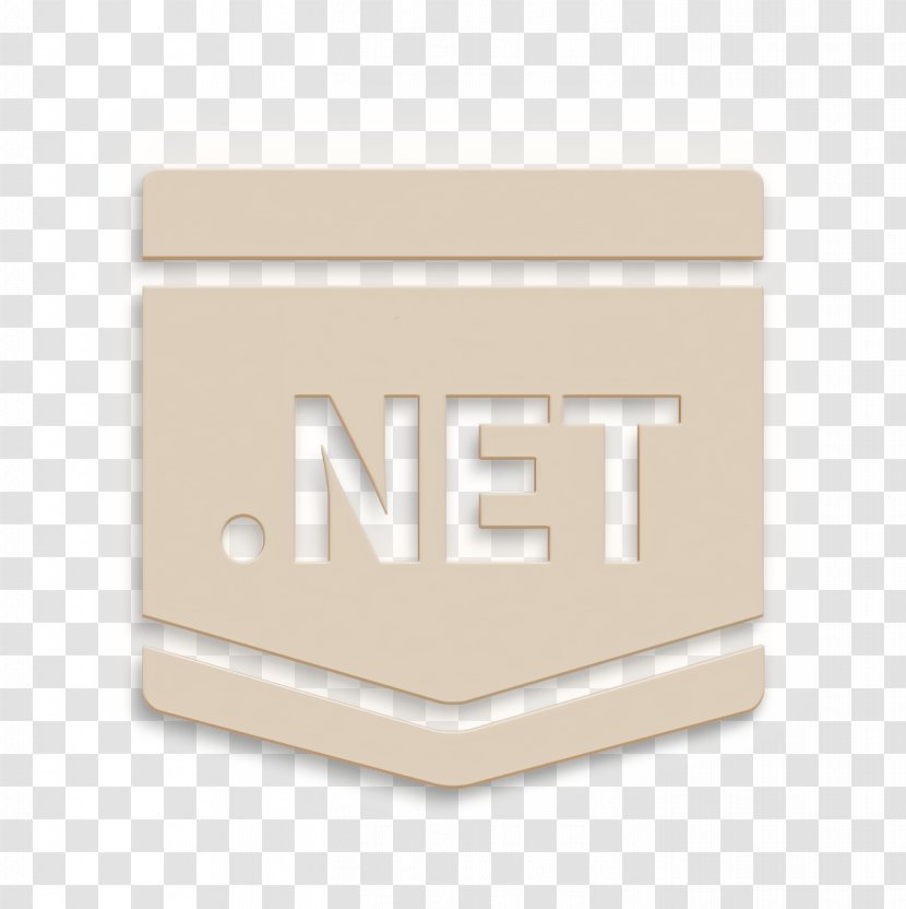 .net Icon Code Language Coding - Text - Technology Label Transparent PNG
