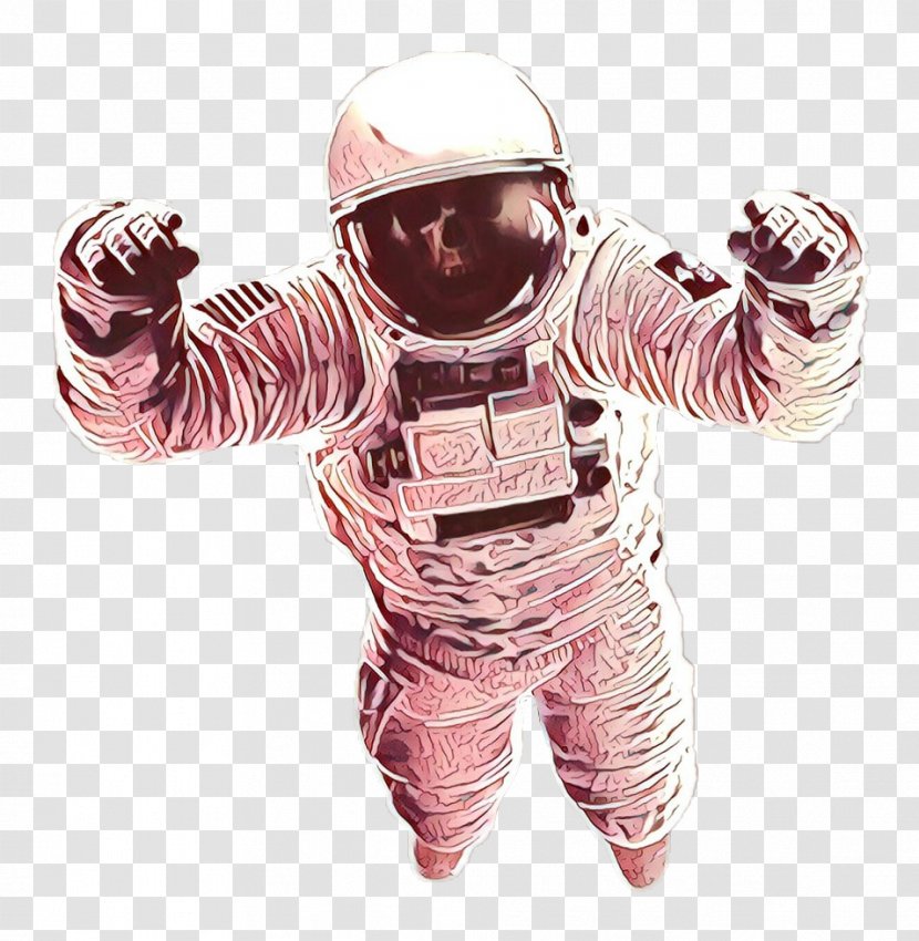 Astronaut Cartoon - Gesture - Muscle Transparent PNG