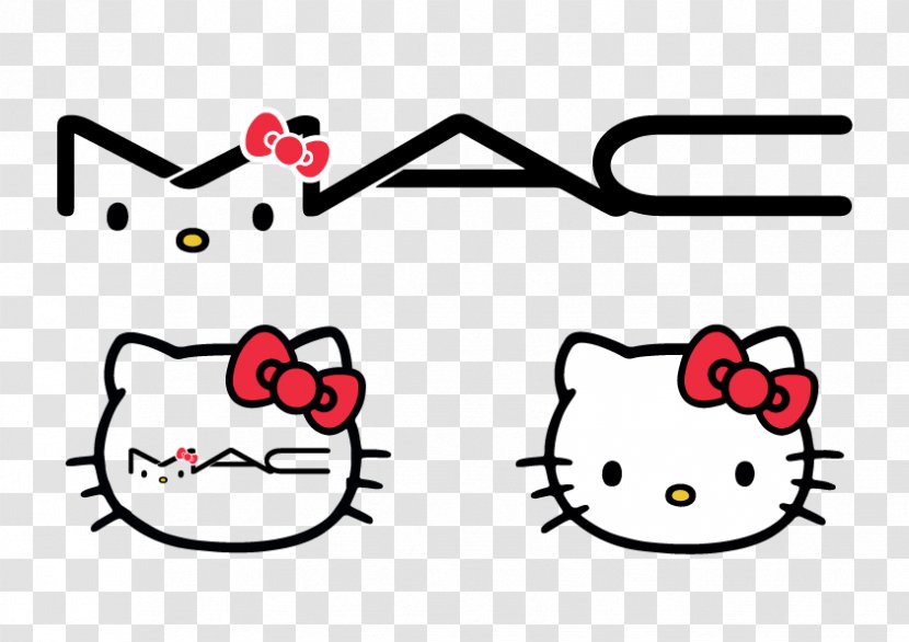 Hello Kitty Sanrio Sticker Character - Stationery Clipart Transparent PNG