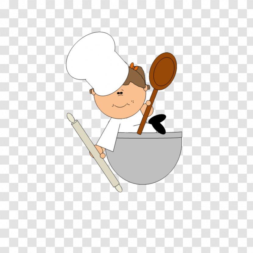 Chef Cooking Cartoon - Material Transparent PNG