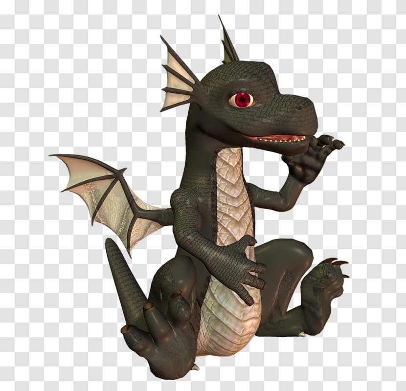 Dragon Figurine Animated Cartoon Transparent PNG