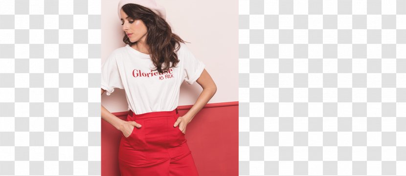 T-shirt Waist Fashion Sleeve Pattern - Frame Transparent PNG