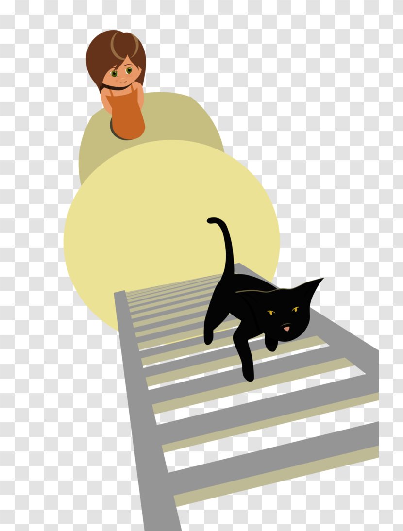Cat Clip Art Illustration Human Behavior Product Design - Tail - Abstract Drawings Simple Transparent PNG