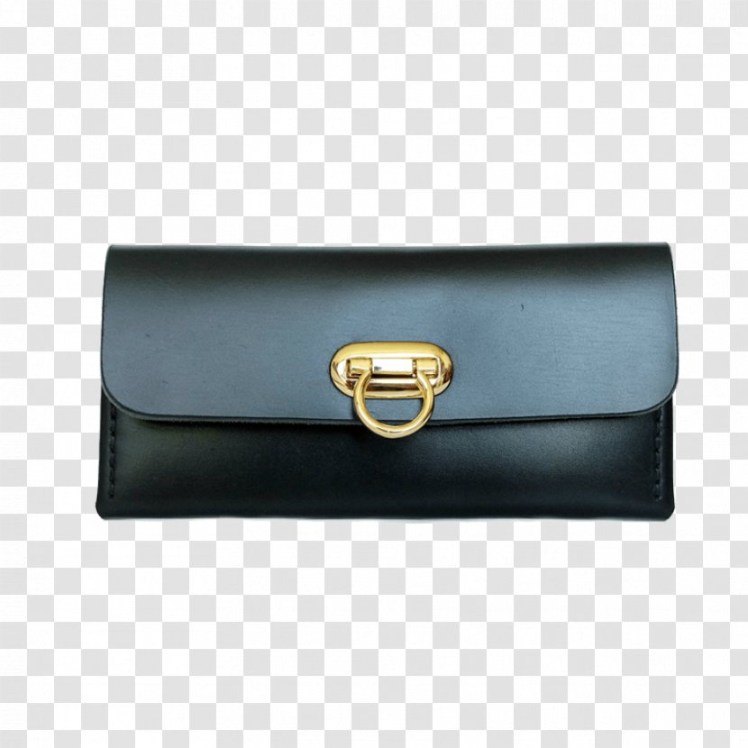 Handbag Leather Brown Black - Minimal Transparent PNG