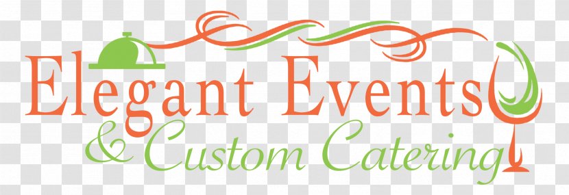 Elegant Events & Custom Catering Logo Event Management Business Transparent PNG