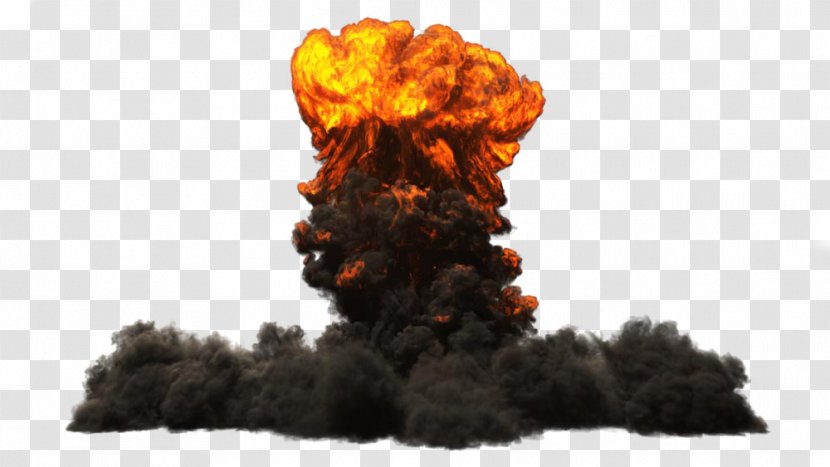Heat Explosion Explosive Material - Cartoon - Mushroom Cloud Transparent PNG