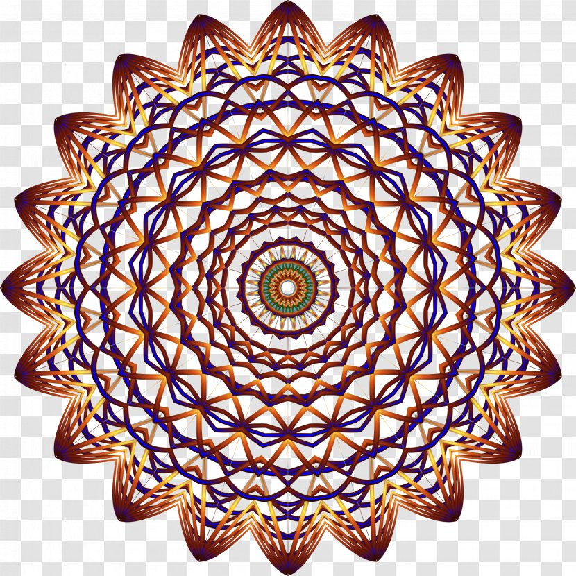 Rangoli Royalty-free Ornament - Drawing - Mandala Transparent PNG