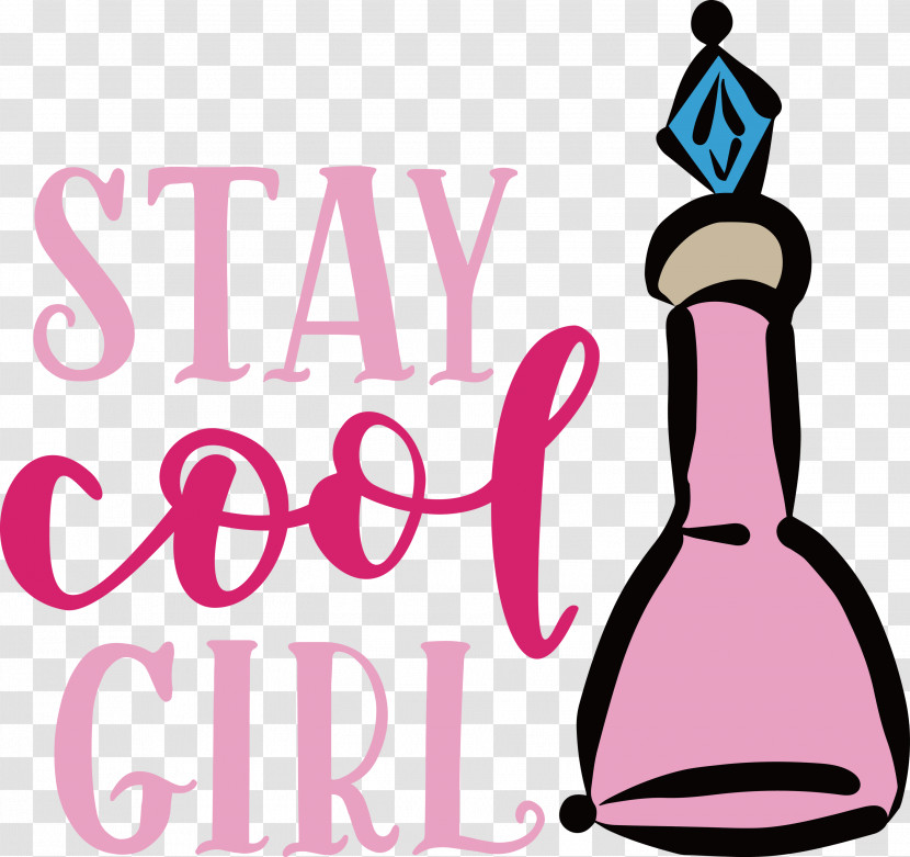 Stay Cool Girl Fashion Girl Transparent PNG