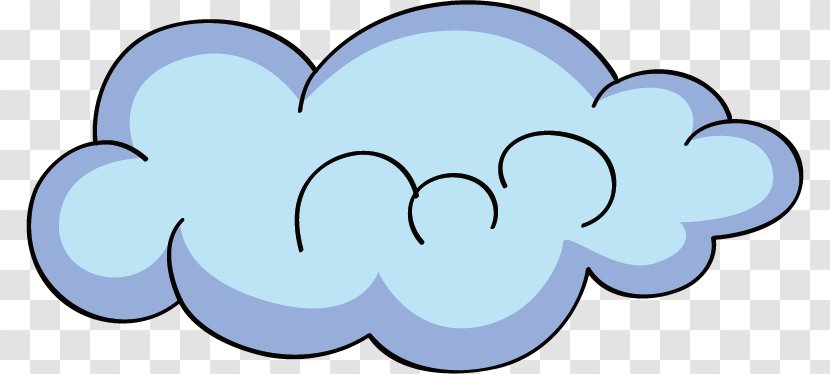 Cartoon Cloud - Silhouette - Vector Clouds Transparent PNG