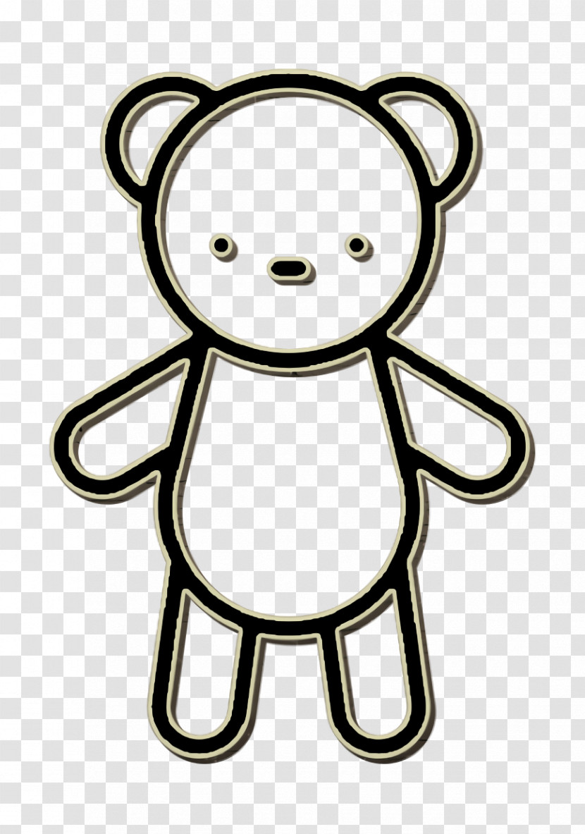 Kids Elements Icon Bear Icon Teddy Bear Icon Transparent PNG
