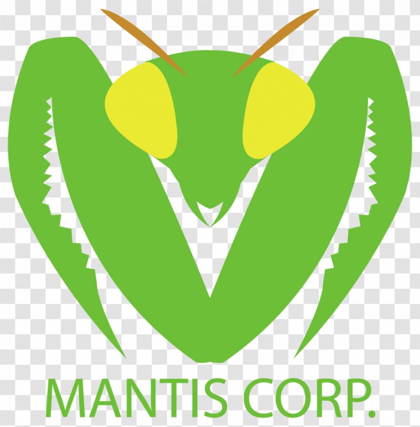 Logo Mantis Bug Tracker - Green - Design Transparent PNG