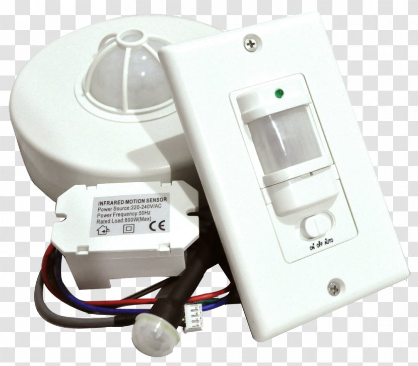 Motion Sensors Electrical Switches Security Alarms & Systems - Electronic Component - Alarm Device Transparent PNG