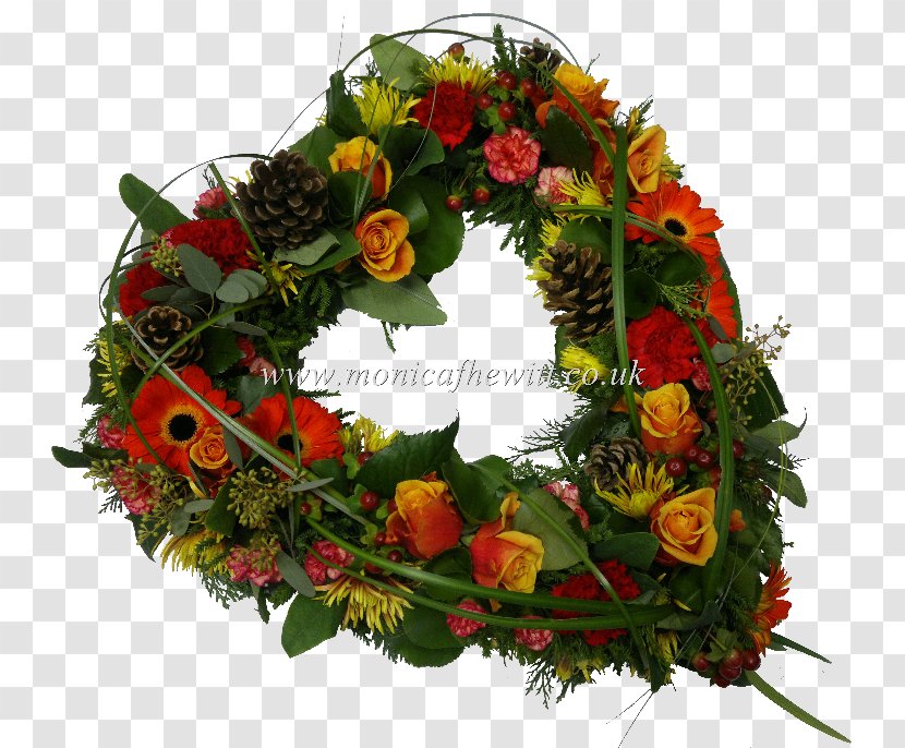 Floral Design Wreath Flower Bouquet Transparent PNG