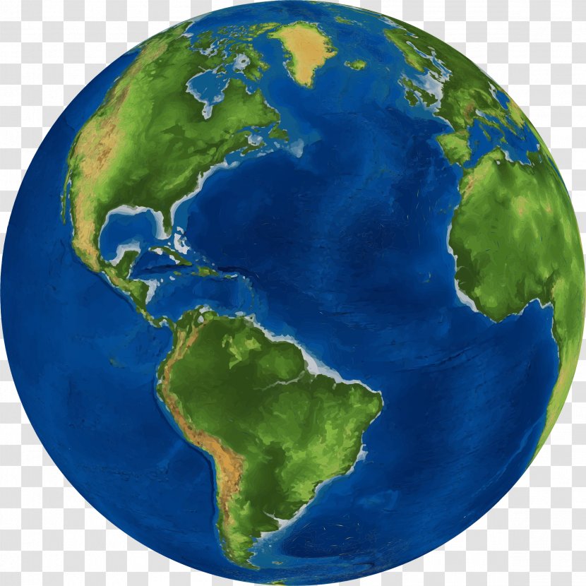 Earth Globe World Map - Continent Transparent PNG