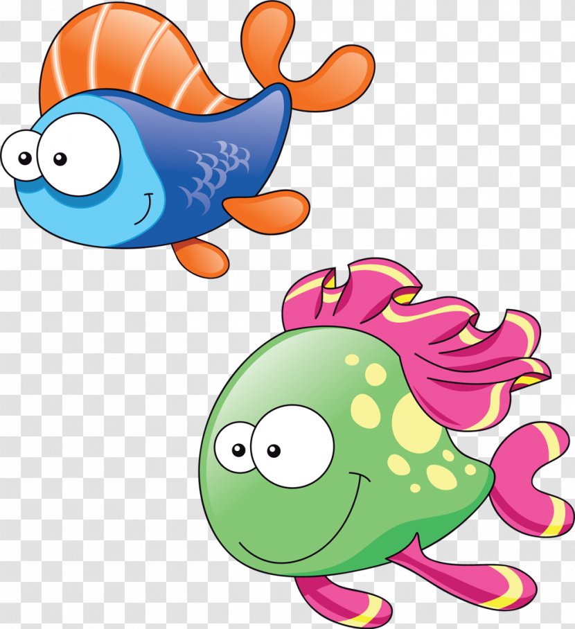 Fish Cartoon Comics Clip Art - Baby Toys Transparent PNG