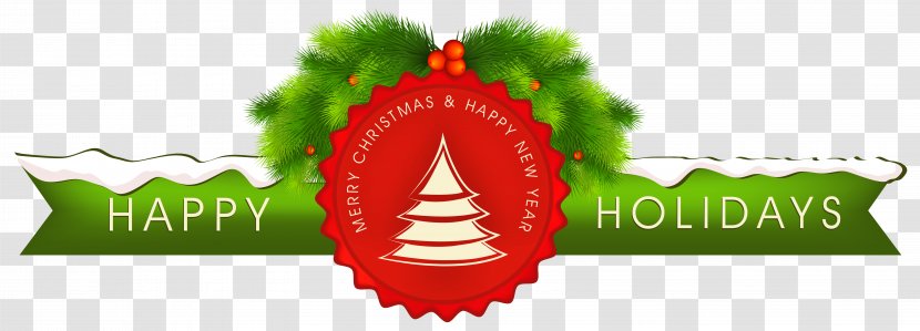 Christmas Holiday Happiness - Brand - Merry Text Decor Clipart Image Transparent PNG