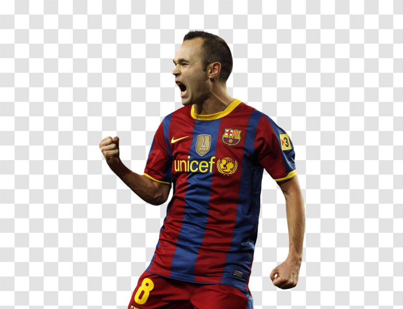 Andrés Iniesta Spain National Football Team Player FC Barcelona - Uefa European Championship Transparent PNG