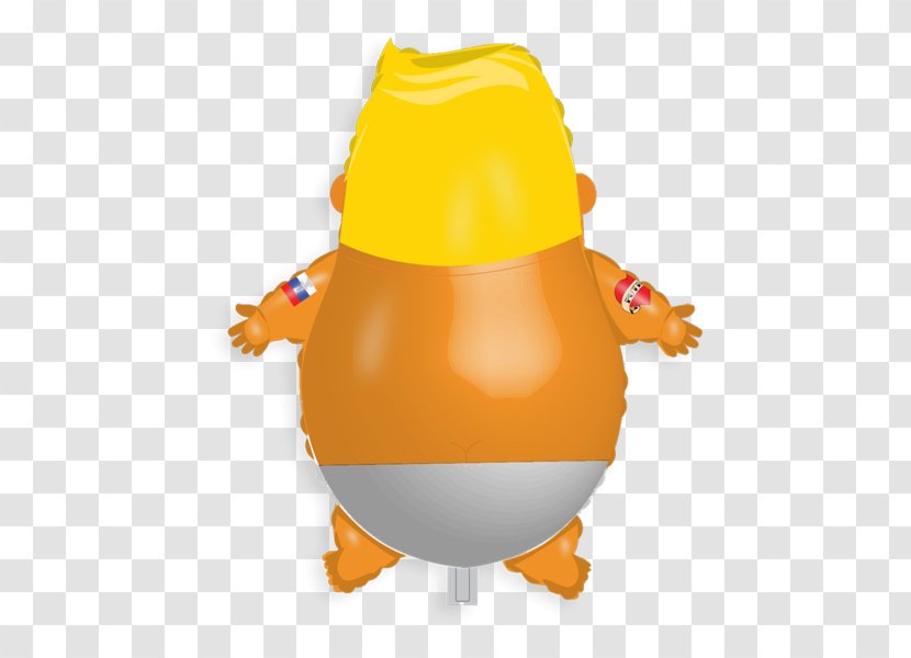 Donald Trump Baby Balloon Protests Against Politics - Food Transparent PNG