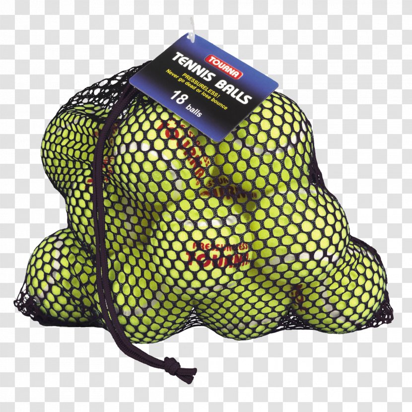 Tourna Mesh Carry Bag Of 18 Tennis Balls Racket - Yellow - Walmart Cloth Shopping Bags Transparent PNG