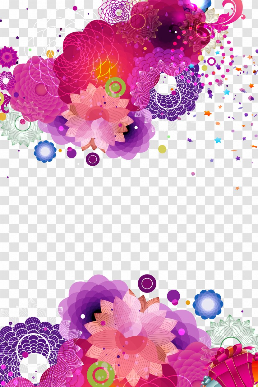 Colorful Flowers Design Gift Ideas - Petal - Floristry Transparent PNG