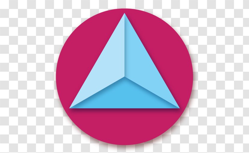 Triangle - Pink - Magenta Transparent PNG
