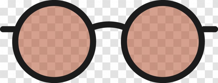 Sunglasses Euclidean Vector Goggles - Brand - Round Retro Transparent PNG