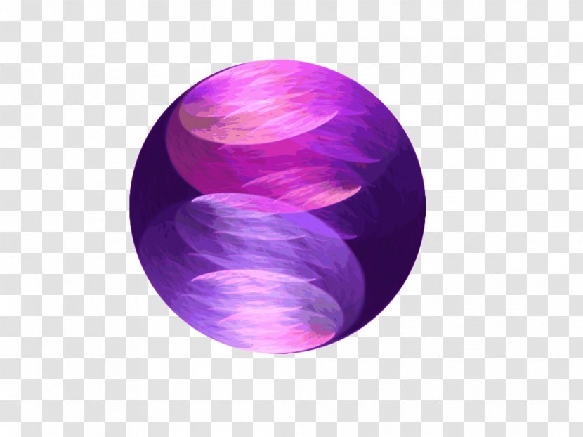 Marble Ball Clip Art - Sphere - Purple Transparent PNG