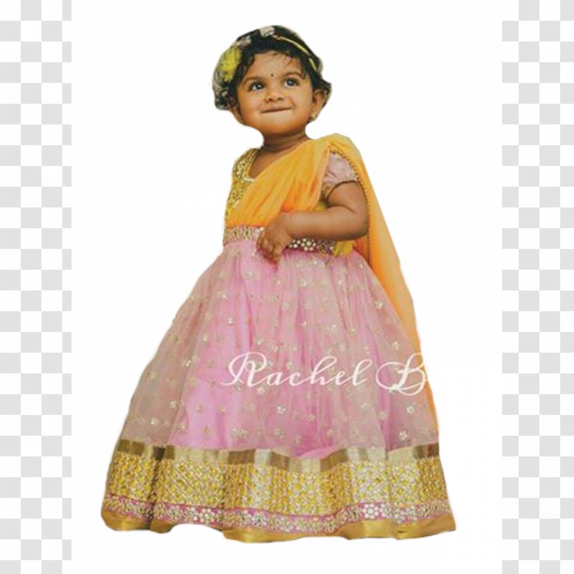 Indo-Western Clothing Gown Dress Child - Silhouette Transparent PNG