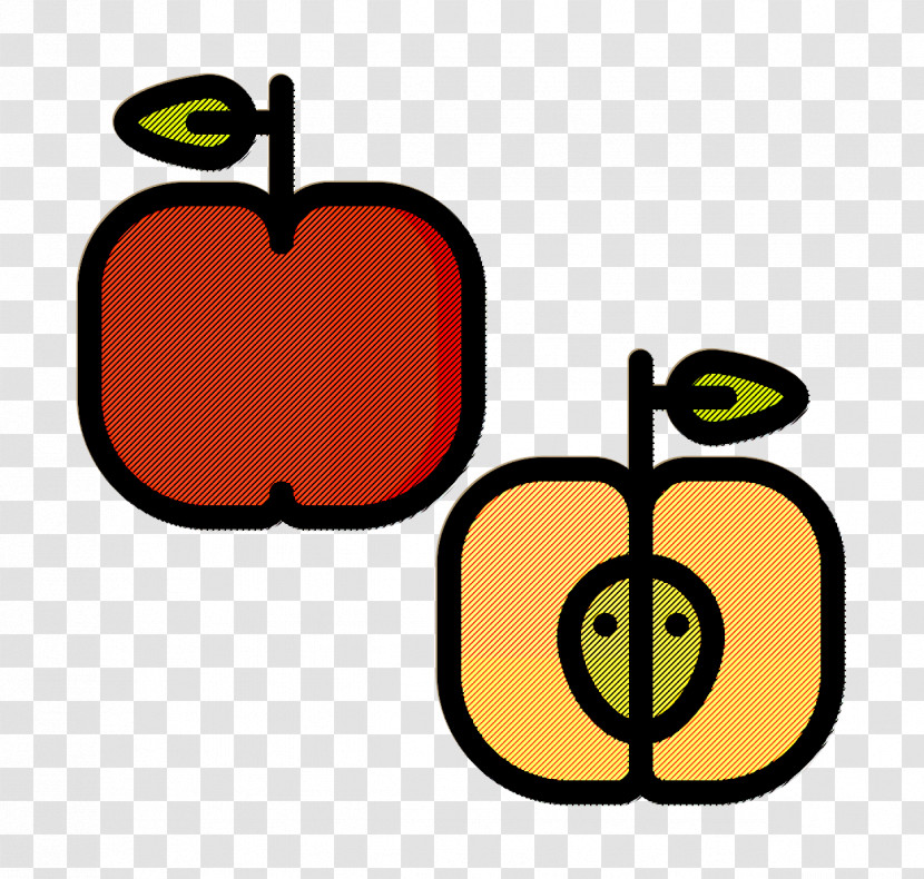 Apple Icon Food And Restaurant Icon Fruits And Vegetables Icon Transparent PNG