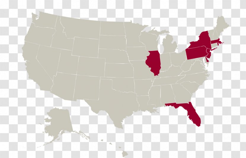 United States World Map Royalty-free Transparent PNG