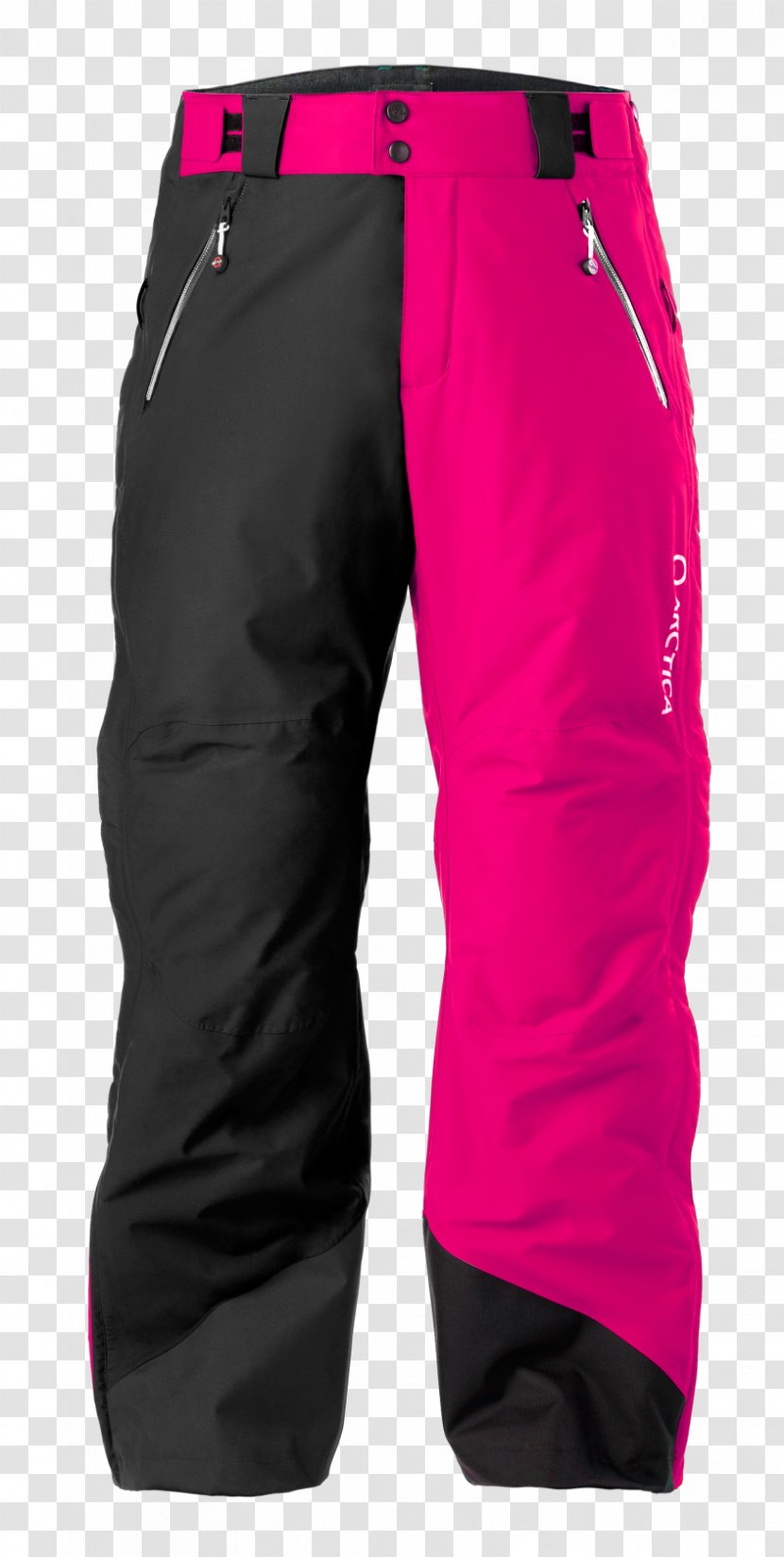 Pants Clothing Zipper Pink Shorts - Waist Transparent PNG