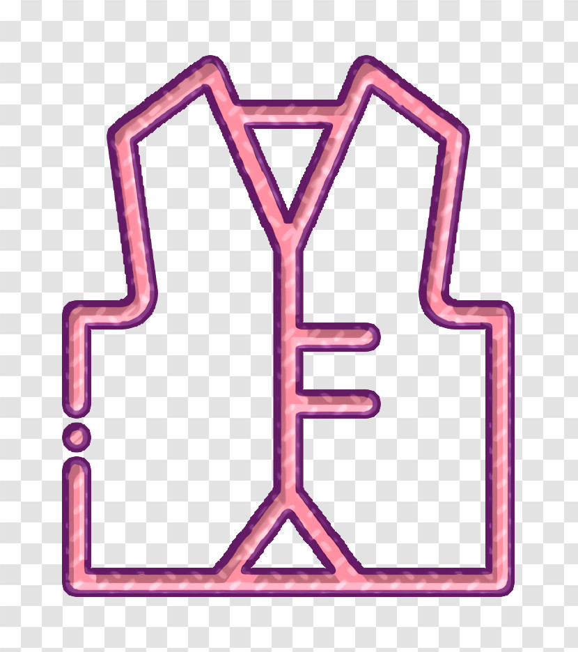 Waistcoat Icon Clothes Icon Vest Icon Transparent PNG