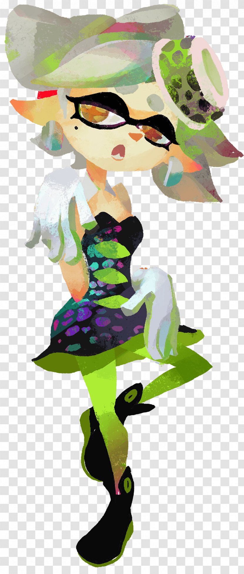 Splatoon 2 Nintendo Switch Video Game - Mythical Creature Transparent PNG