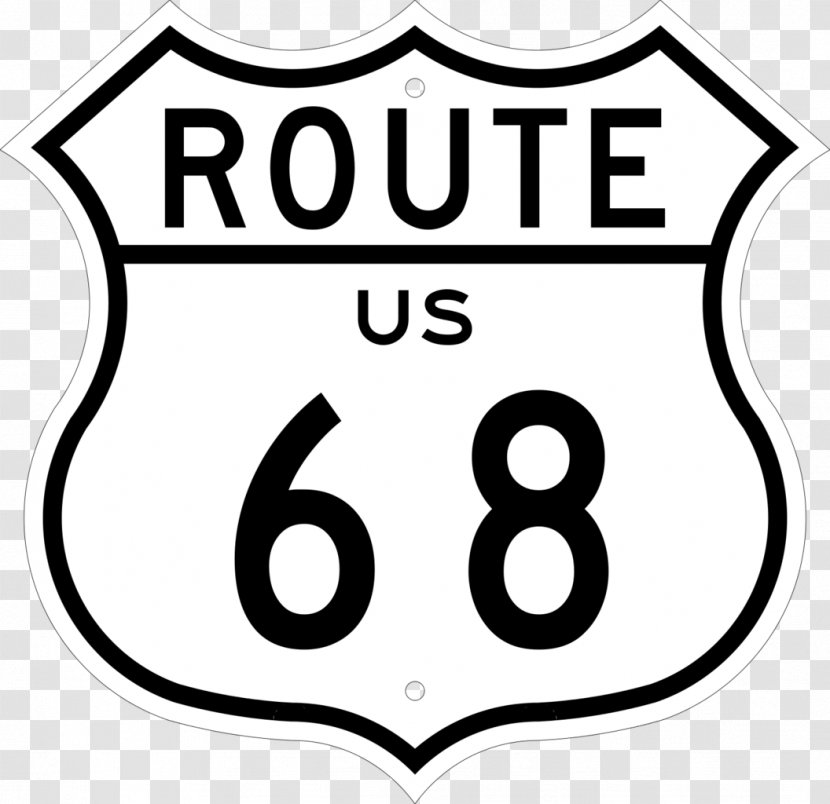 U.S. Route 1 Engraving US Numbered Highways Ring - Full Map 66 Transparent PNG