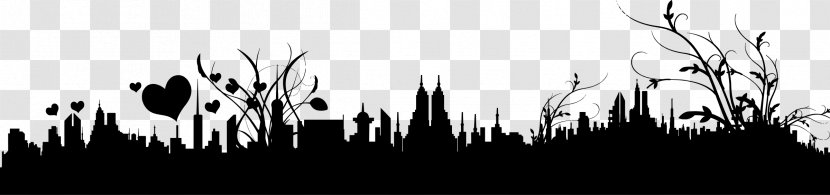 Geralt Of Rivia Numerology Clip Art - Silhouette - City Transparent PNG