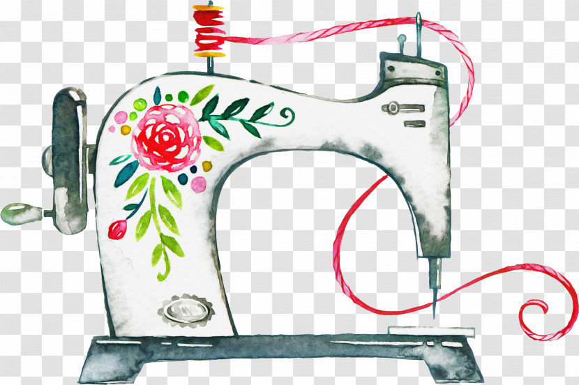 Sewing Machine Sewing Textile Machine Embroidery Quilting Transparent PNG