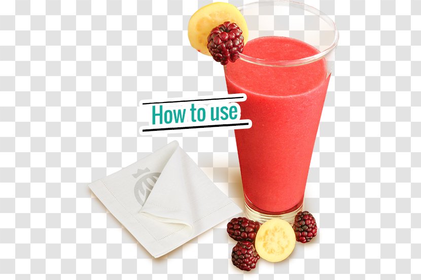 Strawberry Juice Guava Health Shake Smoothie - Batida Transparent PNG