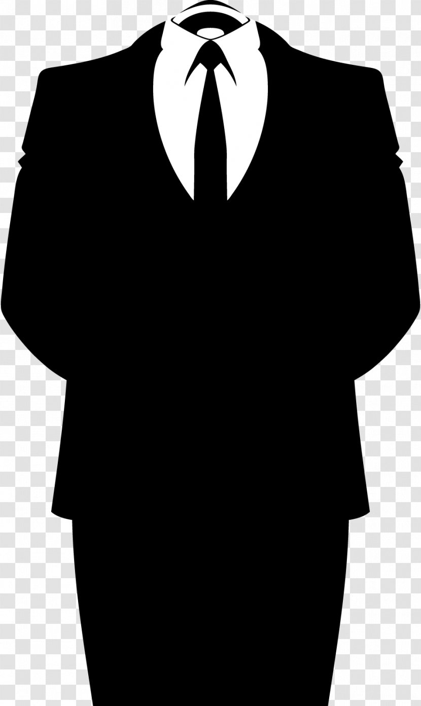 Anonymous YourAnonNews Information Organization - Formal Wear - Suit Transparent Transparent PNG