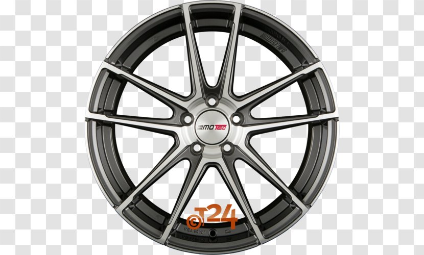 Alloy Wheel Car Tire Rim Autofelge Transparent PNG