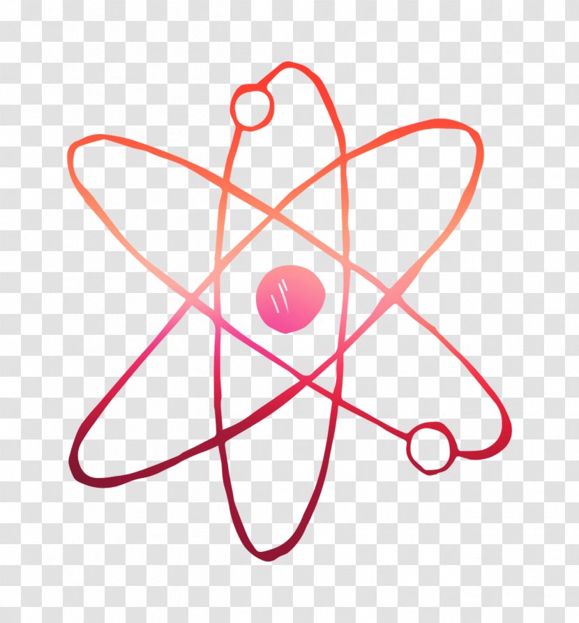Atomic Theory Vector Graphics Proton Illustration - Line Art - Nucleus Transparent PNG