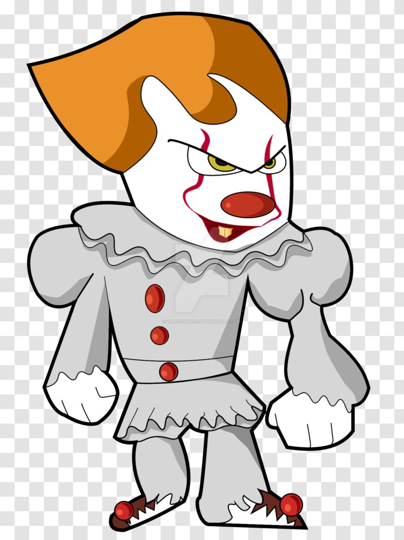 It DeviantArt Illustrator - Cartoon - Pennywise Transparent PNG