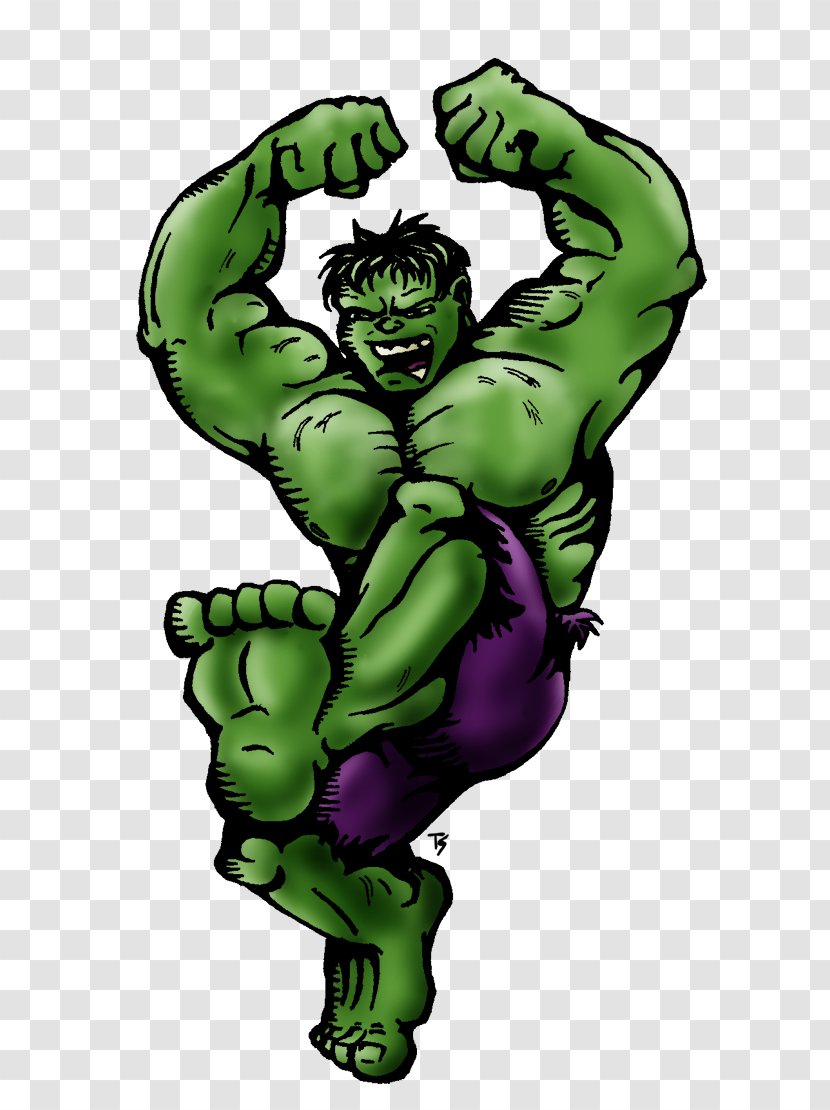 Hulk YouTube Drawing Marvel Comics - Animation - Beauty And The Beast Vector Transparent PNG
