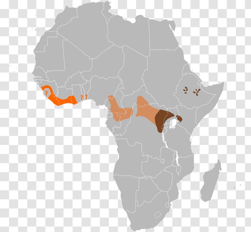 Kenya Globe World Map Vector Graphics - East Africa Transparent PNG