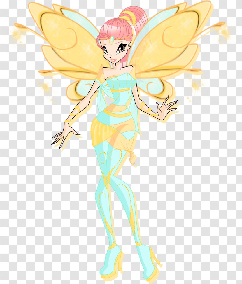 Fairy Insect Costume Design Cartoon - Silhouette Transparent PNG
