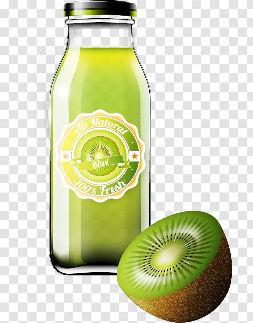 Apple Juice Kiwifruit - Drawing - Kiwi Transparent PNG