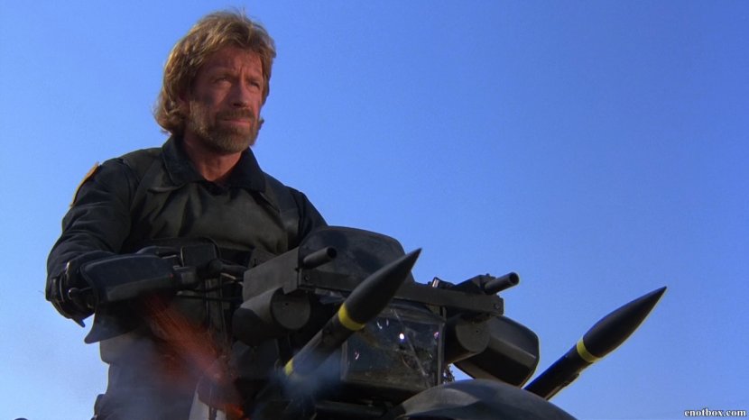 Film The Delta Force Motorcycle YouTube - Chuck Norris Transparent PNG