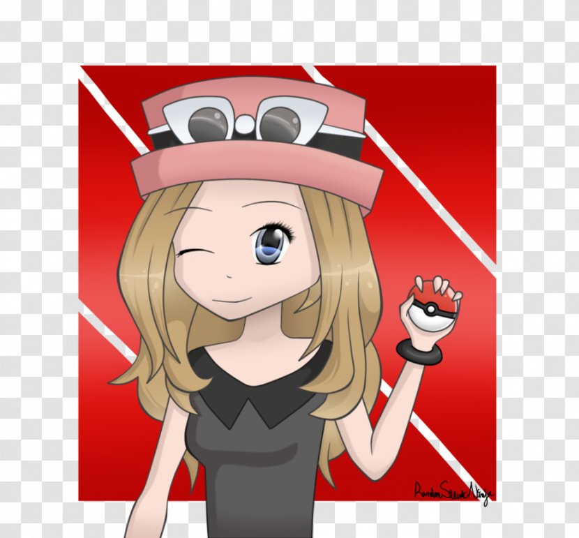 Serena Pokémon X And Y Ash Ketchum Trainer - Silhouette - Pokemon Transparent PNG