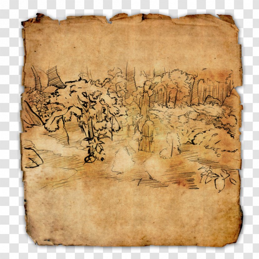 Treasure Map The Elder Scrolls Online Cyrodiil Transparent PNG