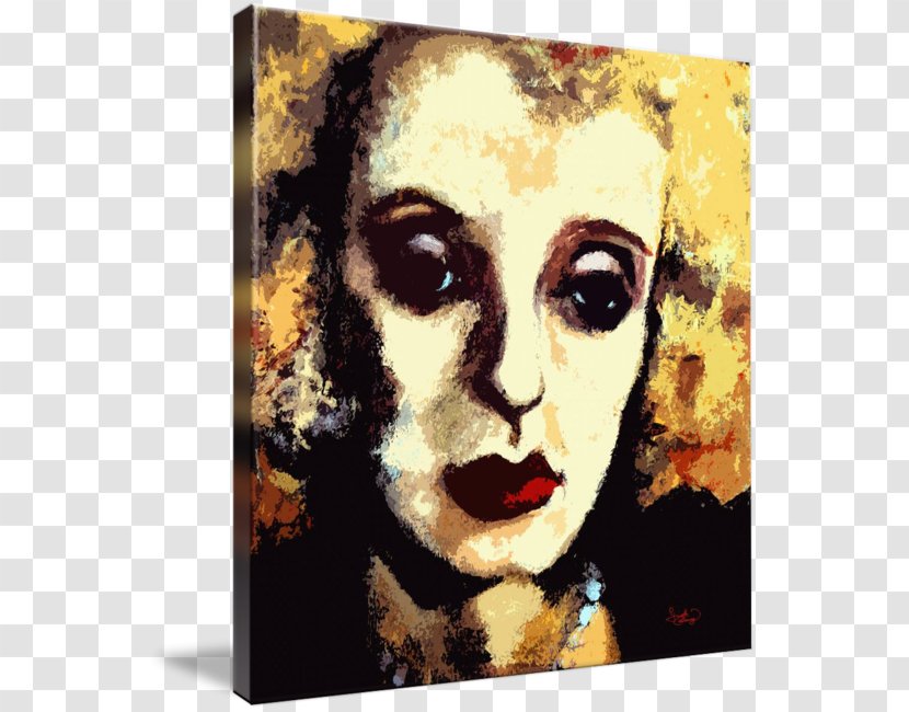 Portrait Acrylic Paint Modern Art - Head Transparent PNG