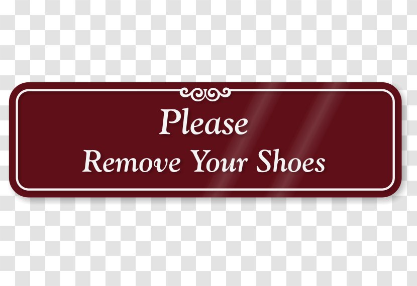 Shoe Maroon Rectangle Brand Font Transparent PNG